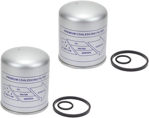 2 Pack R950068A Oil Coalescing Air Dryer Cartridge AD-SP and Ad-Is Replaces Wabco 4329012252 4329012482 Freightliner TDAR950068 Meritor R950068A S4329012252 5008414PG TR950068