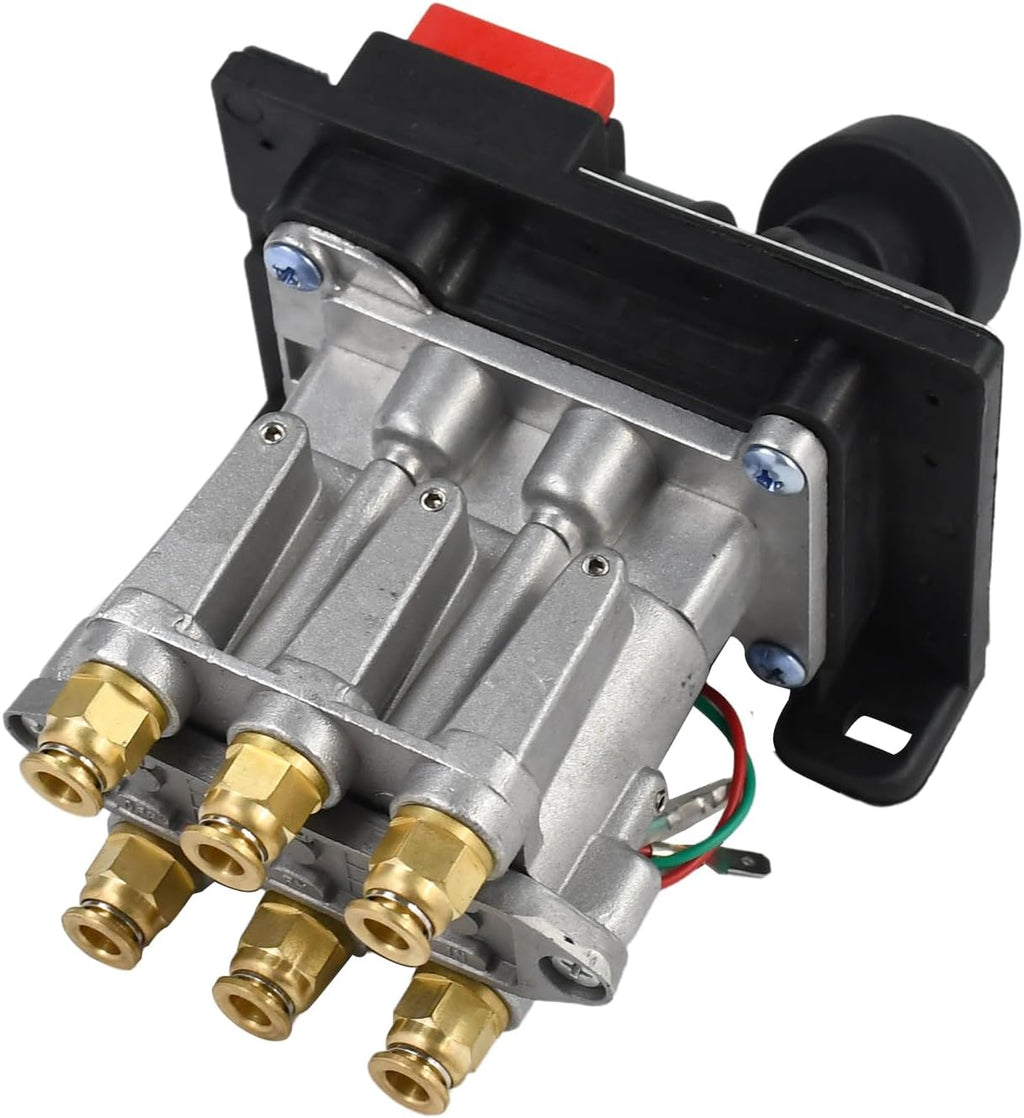 AV-295 AV295 Air Shift Control Valves with PTO Switch 328388-79X 329358X Truck PTO Control Valves Compatible with Truck Trailer Power Draw Control Valve (PTO and Dump Pump) AV-295 AV295