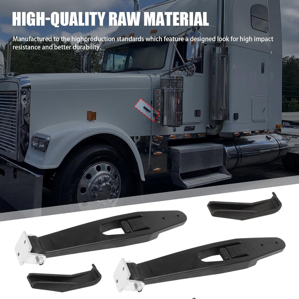 Hood Latch Kit for Freightliner Classic XL FLD 120 for Midwest WA18-8015
