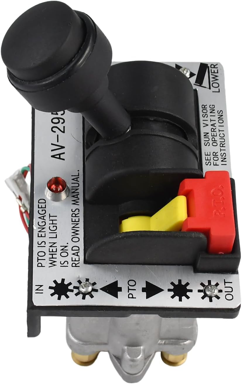 AV-295 AV295 Air Shift Control Valves with PTO Switch 328388-79X 329358X Truck PTO Control Valves Compatible with Truck Trailer Power Draw Control Valve (PTO and Dump Pump) AV-295 AV295