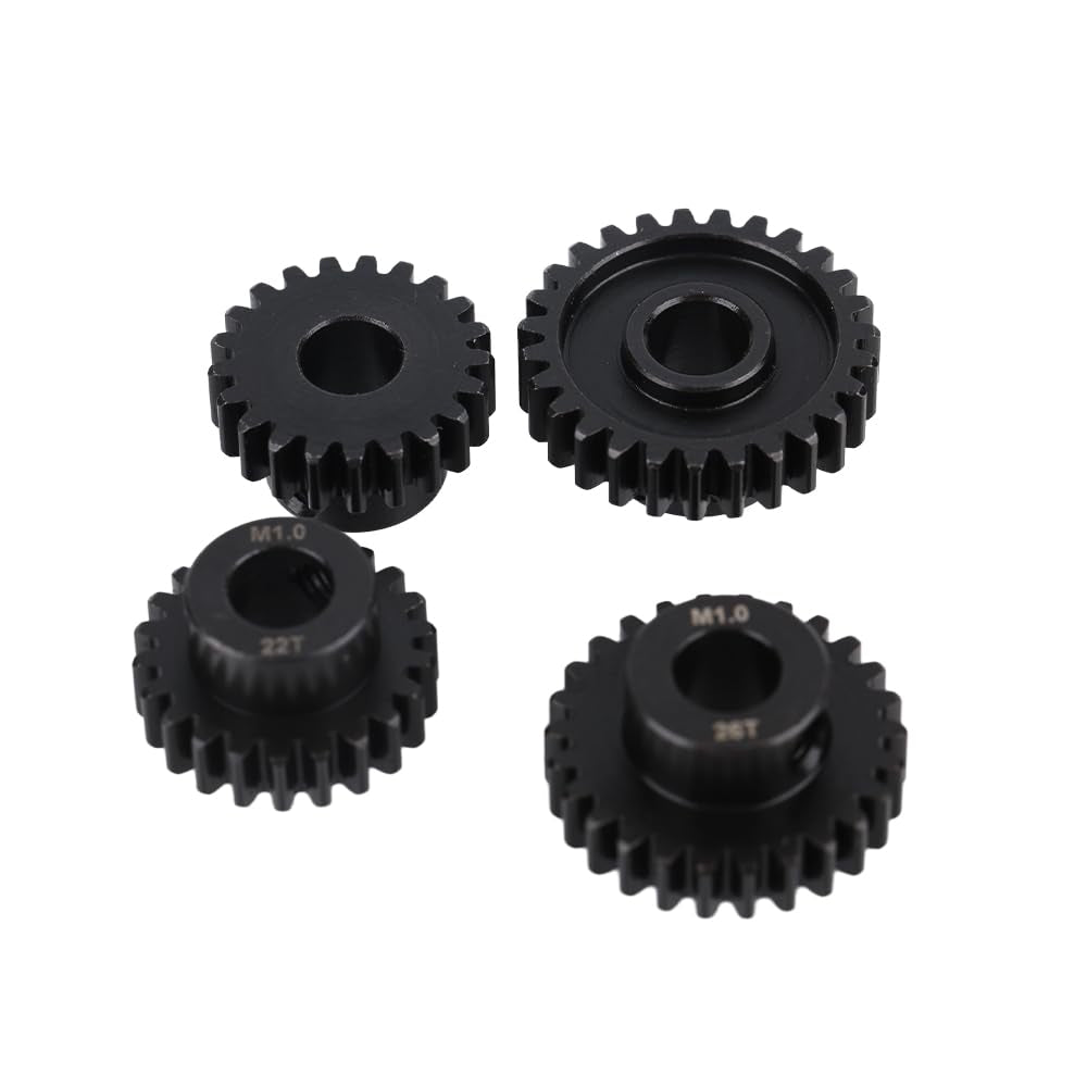 M1 Steel Motor Gears Pinion 8MM 21T 22T 26T 27T for 1/5 X-MAXX RC Model Car Buggy Truck Parts