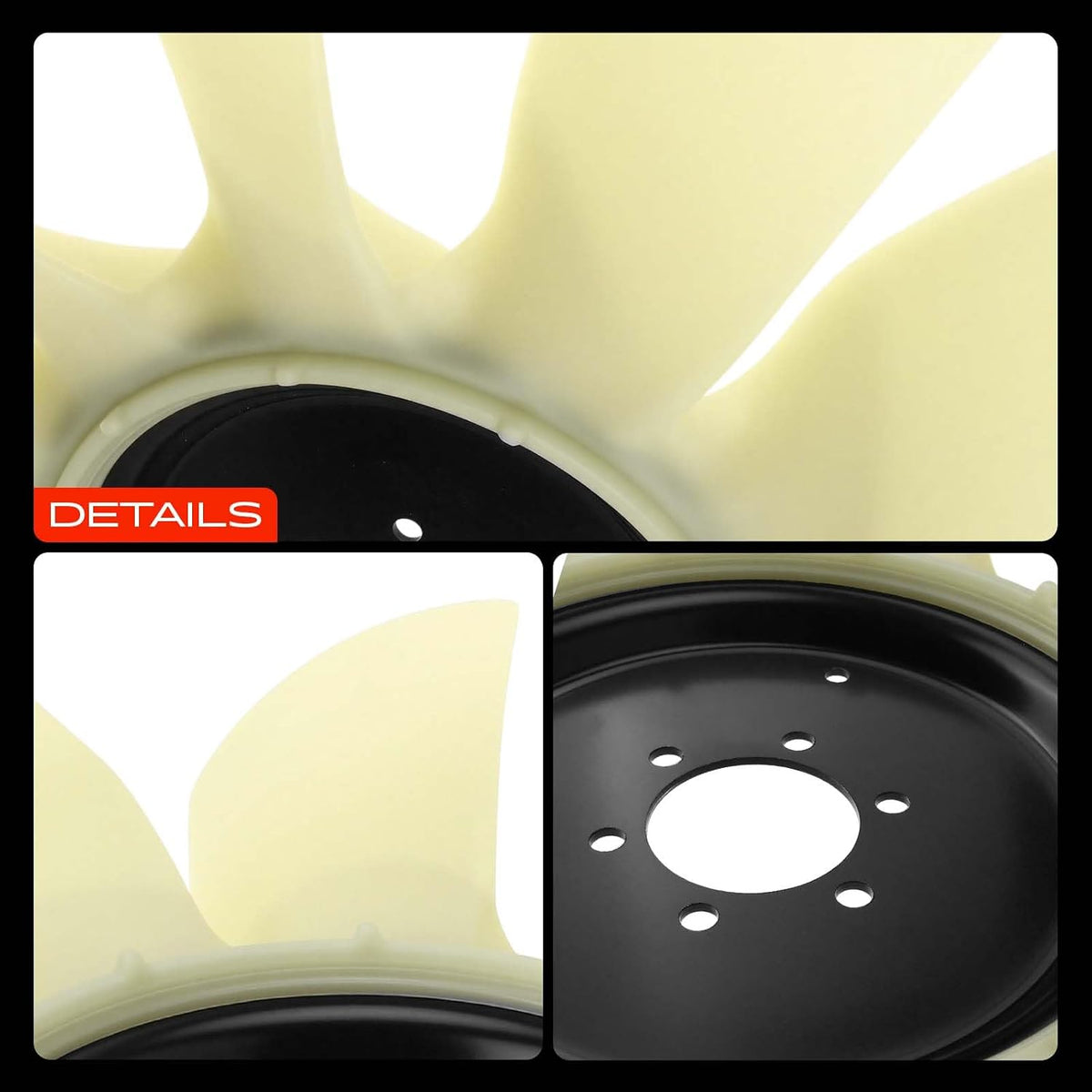 Engine Radiator Cooling Fan Blade Compatible with Car and Truck