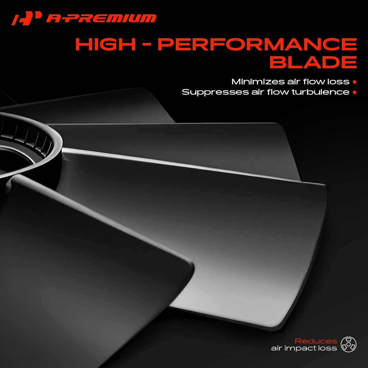 Engine Radiator Cooling Fan Blade Compatible with Car and Truck