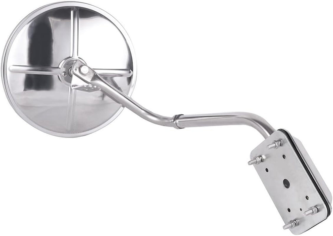 Hood Mount Convex Mirrors Fit for Freightliner for Kenworth