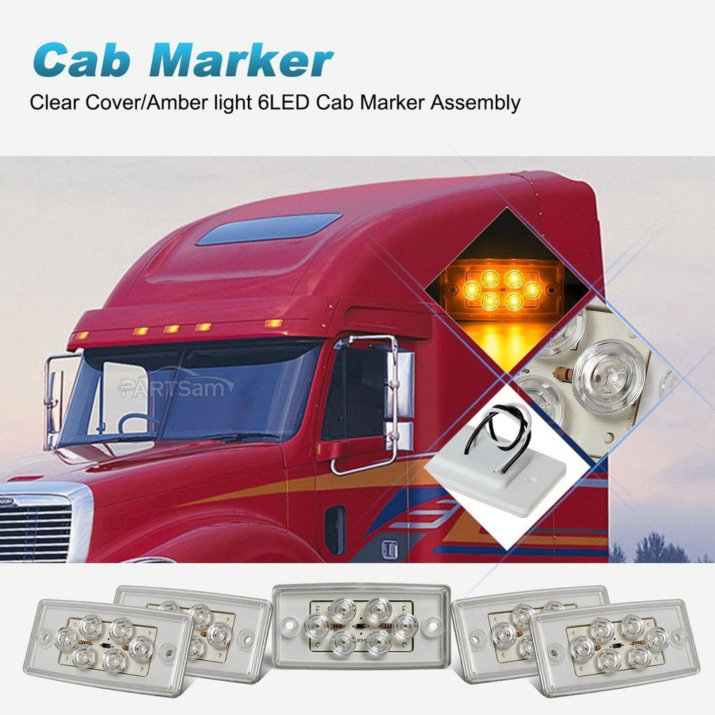 Partsam 5Pcs Replacement for Freightliner Century/Columb