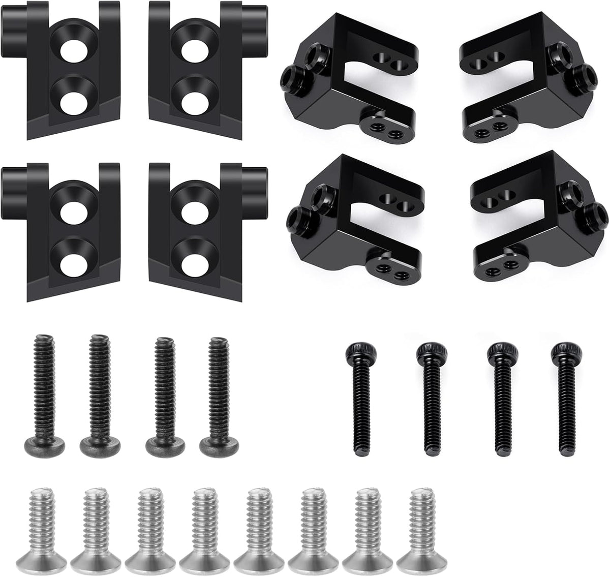 Aluminum Upper Shock & Lower Link Mount Fixed Set