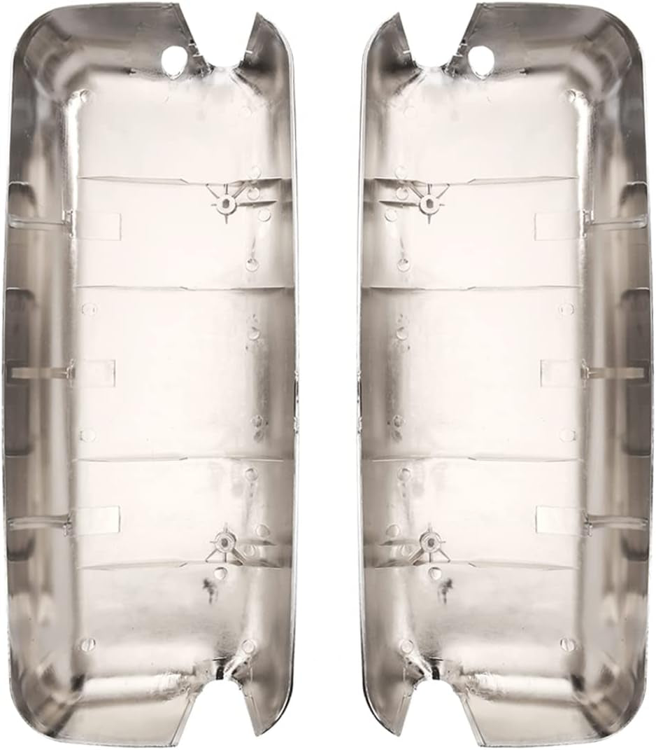 Chrome Door Mirror Covers Pair for Freightliner Columbia Trucks 2005-2015 (Driver and Passenger Side)
