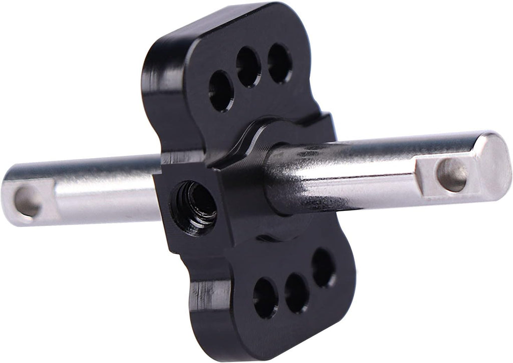 RC Differential Locker Spool Upgrades for Traxxas 1/10 2WD Slash Rustler Stampede Bandit (Black)