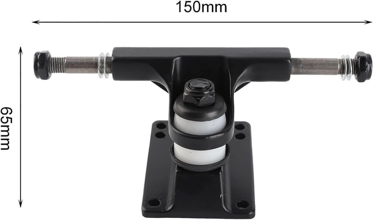 2 Pieces Skateboard Trucks, 3.25Inch Wheels Skateboard Bearings Combo Longboard Accessory for Hardware Combo Starter Kit ﻿