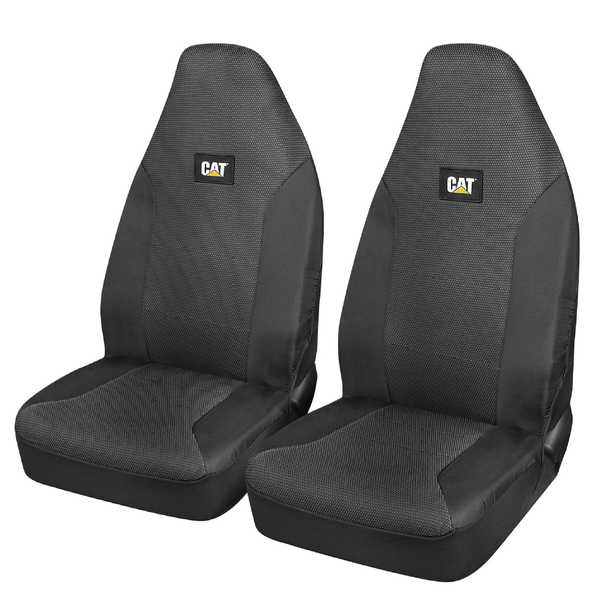 CAT™ Semi Truck Seat Covers – Heavy Duty Interior Accessories for Big Rigs, 18 Wheelers, & Semis – Breathable Mesh Universal Fit Truck Accessories for Semi Trucks – Best Accessories for Long Haul Tru