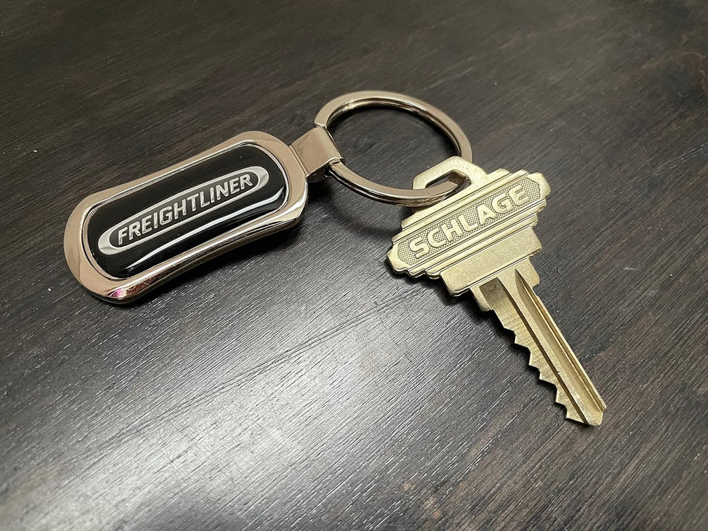 Trucks Chrome Metal Keychain Key Chain Tag Fob