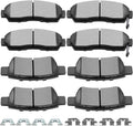 Ceramic Brake Pad Front Rear Disc Set for Honda for Odyssey 2005-10