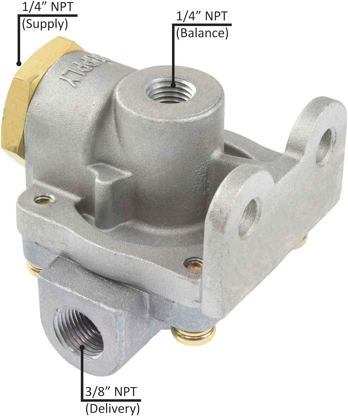 WA289714 Quick Release Valve QR1C 0-PSI DIFF 1/4S-3/8D