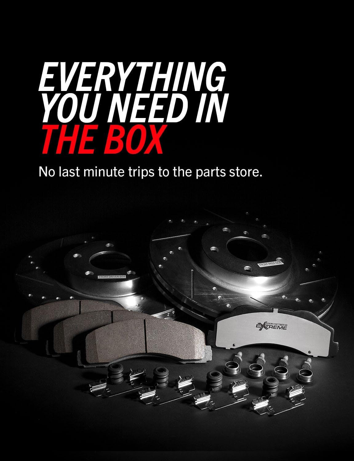 Z36 Truck & Tow Brake Pad & Rotor Kit Front & Rear K7228-36