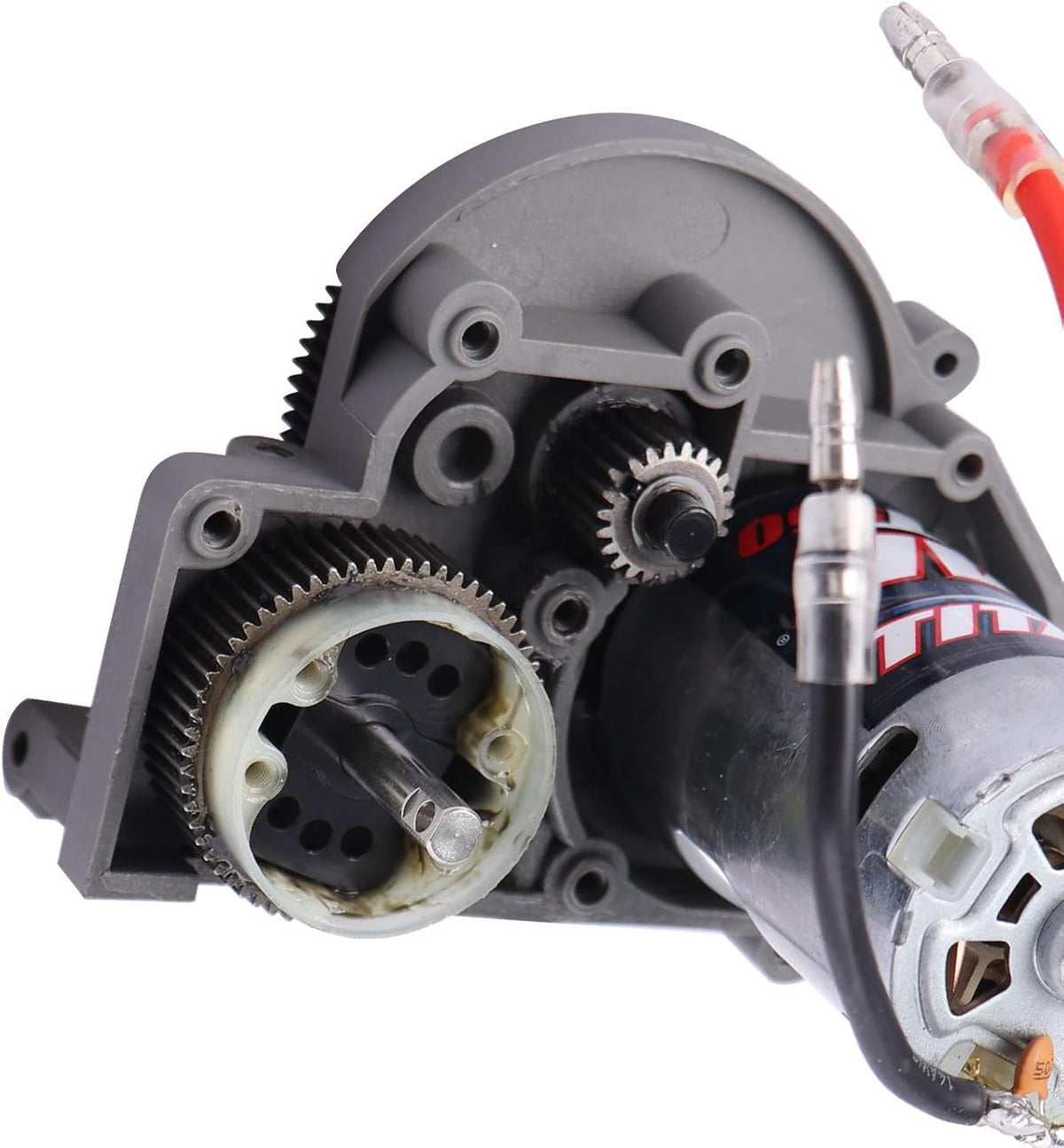 RC Differential Locker Spool Upgrades for Traxxas 1/10 2WD Slash Rustler Stampede Bandit (Black)