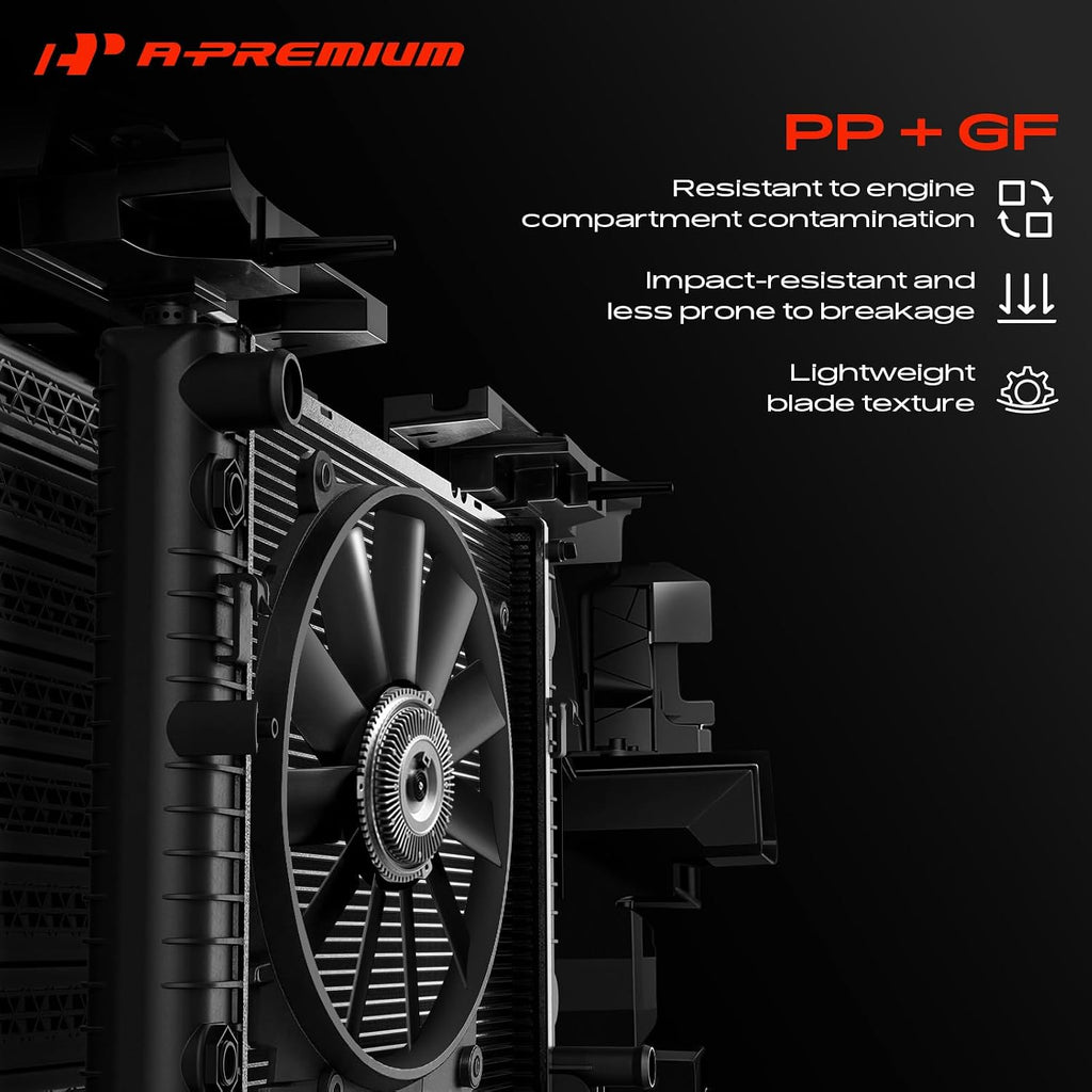 Engine Radiator Cooling Fan Blade Compatible with Car and Truck