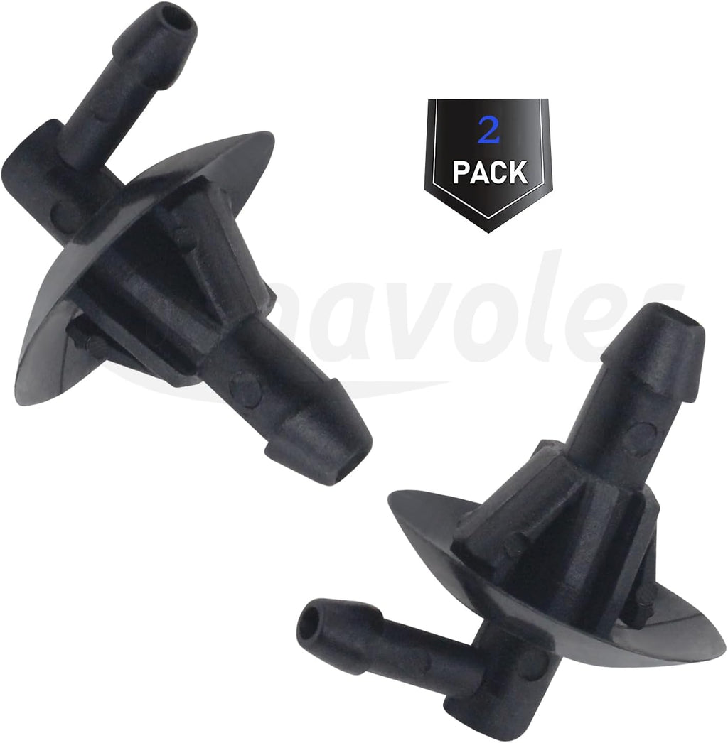 5125061AA Windshield Washer Nozzle Aftermarket Accessory Fit for Dodge Freightliner Sprinter 2500 3500. Oem#:5125061Aa.(2Pcs)