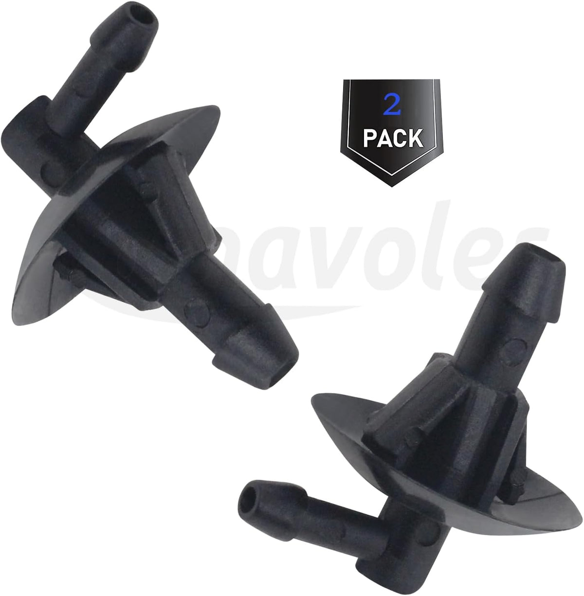 5125061AA Windshield Washer Nozzle Aftermarket Accessory Fit for Dodge Freightliner Sprinter 2500 3500. Oem#:5125061Aa.(2Pcs)