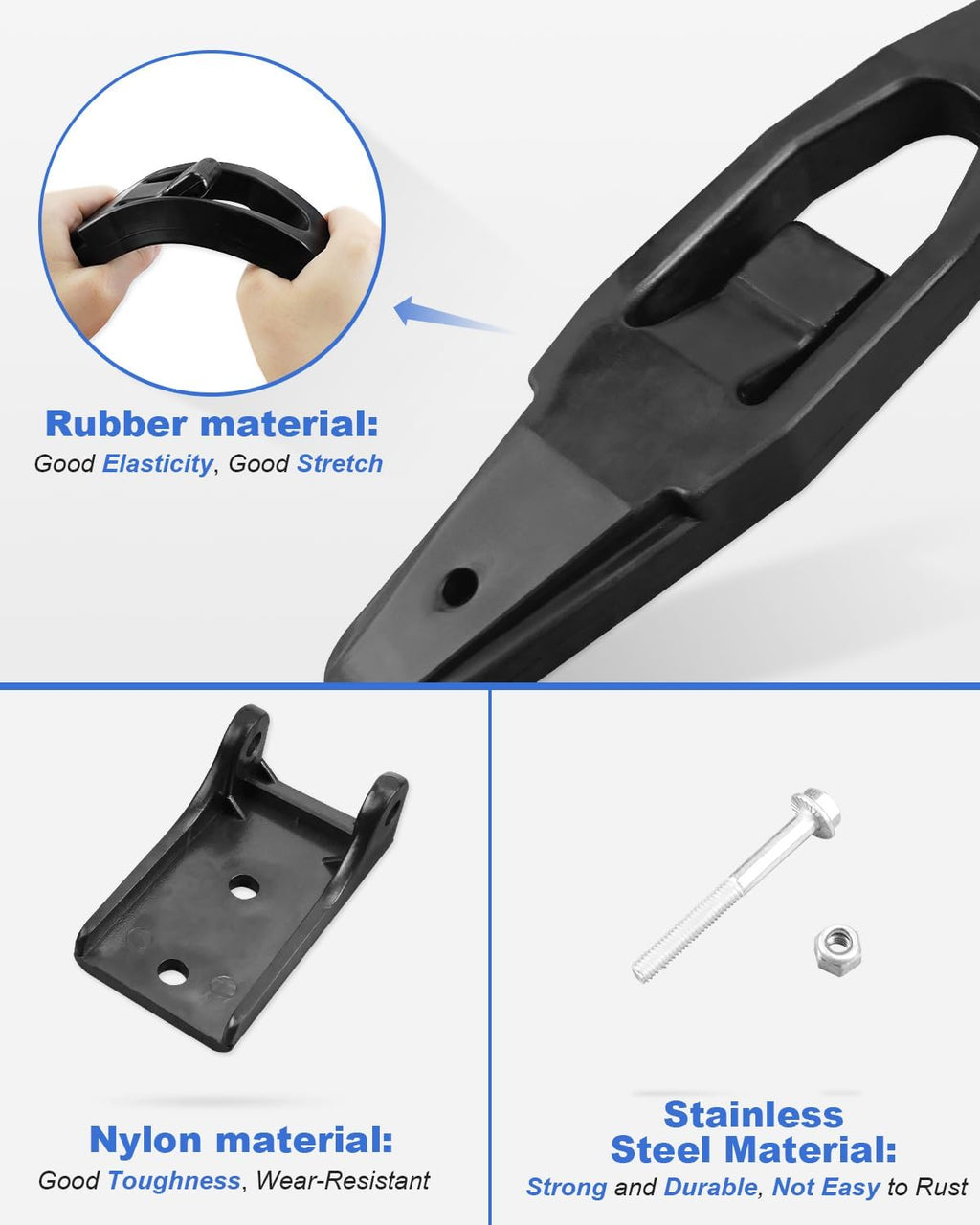 Truck Hood Latch Assembly Lock Kit Fit for Freightliner 1994-2005 FL106 FL112 FL50 FL60 FL70 FL80 Replace 315-5206