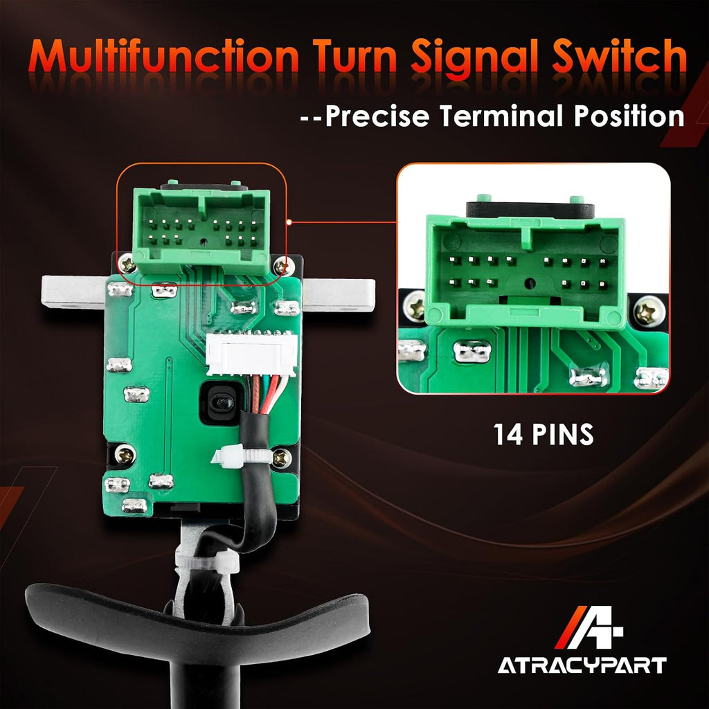 Turn Signal Switch, Fit for 2008-UP Freightliner Cascadia, Wiper Lever