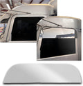 Peterbilt 379 99-2005 8 Inch Window Chops Set Stainless Steel, Aftermarket Replacement Part (Not OEM). Made in USA