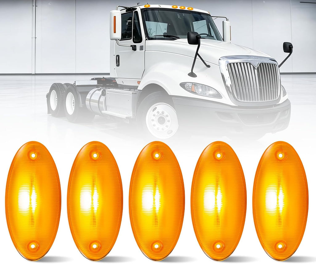5PCS Cab Marker Lights LED Fit for International 08-18