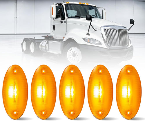 5PCS Cab Marker Lights LED Fit for International 08-18