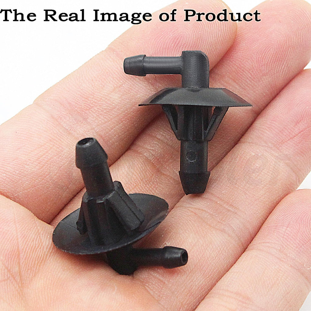 5125061AA Windshield Washer Nozzle Aftermarket Accessory Fit for Dodge Freightliner Sprinter 2500 3500. Oem#:5125061Aa.(2Pcs)