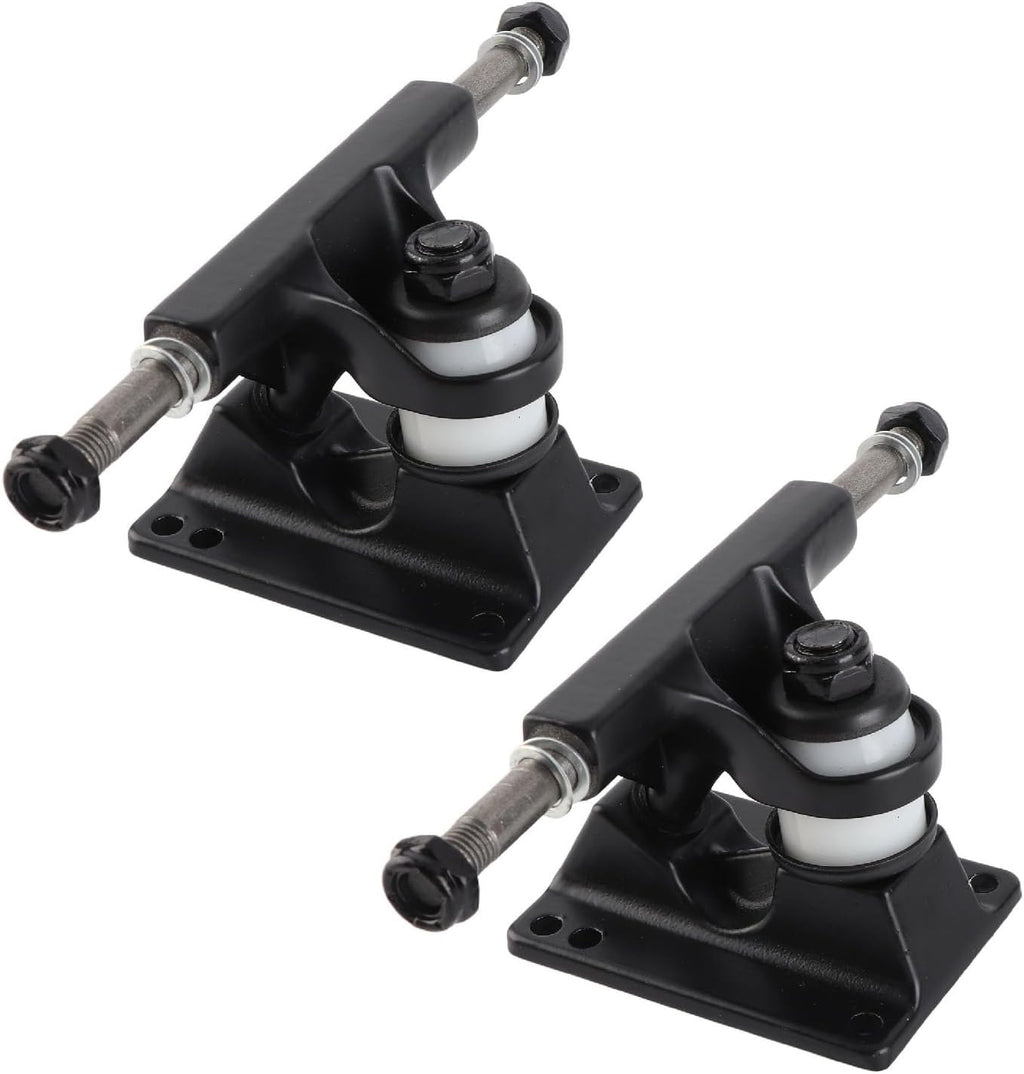 2 Pieces Skateboard Trucks, 3.25Inch Wheels Skateboard Bearings Combo Longboard Accessory for Hardware Combo Starter Kit ﻿