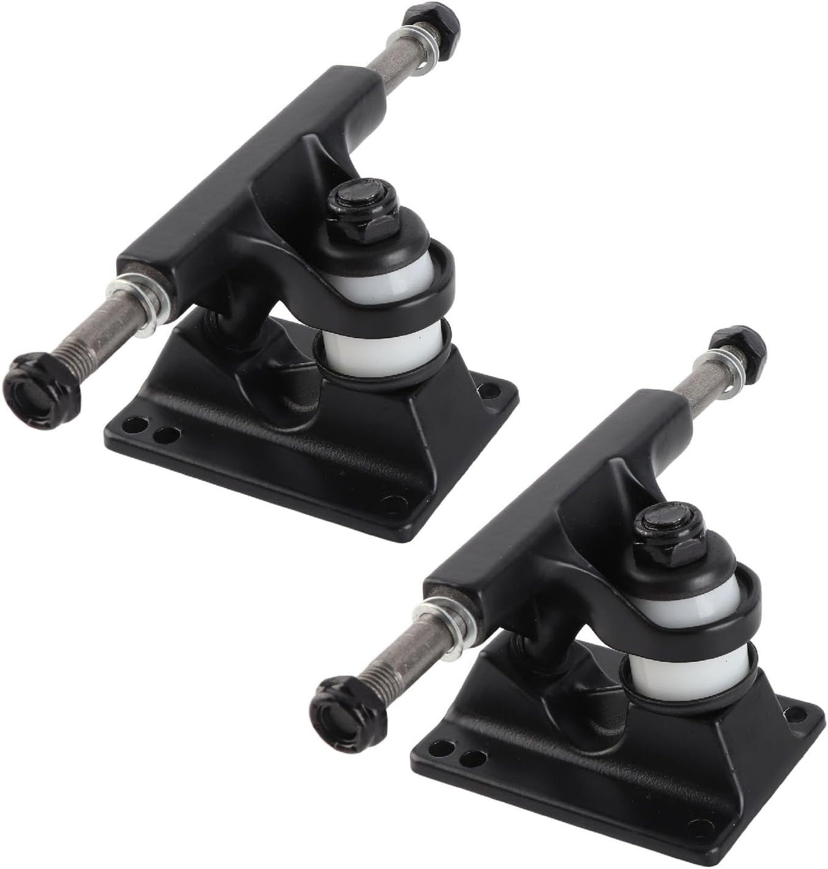 2 Pieces Skateboard Trucks, 3.25Inch Wheels Skateboard Bearings Combo Longboard Accessory for Hardware Combo Starter Kit ﻿