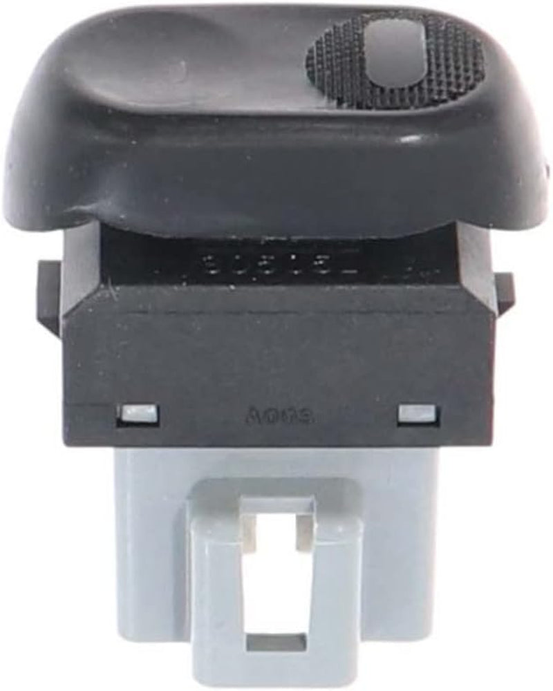 Push Button Window Switch - Black, 1-Way, Flush Mount, MANUAL Operation