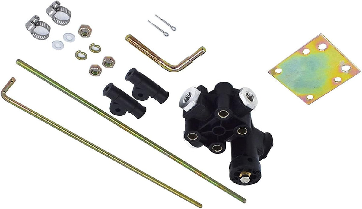 Height Leveling Control Air Valve Kit KN27000 90554241 85106567 Replacement for Haldex Freightliner Kenworth Peterbilt