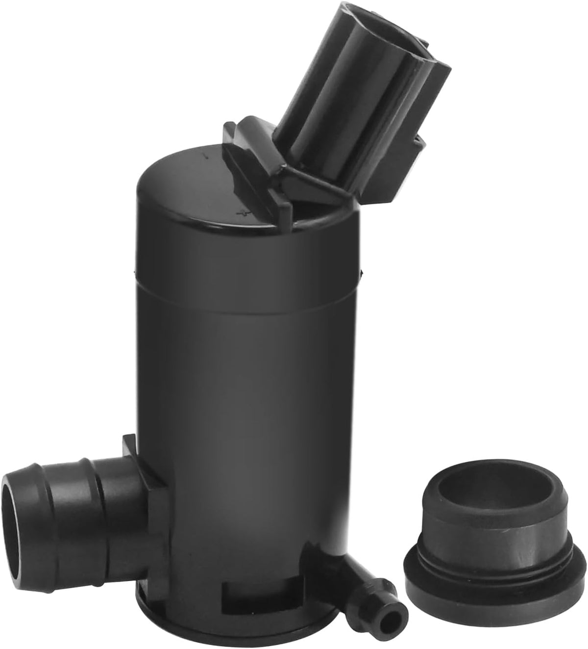 1Pc Windshield Washer Pump, Replacement for Freightliner Cascadia, Replaces A2271173000 HLK7037 (Black)