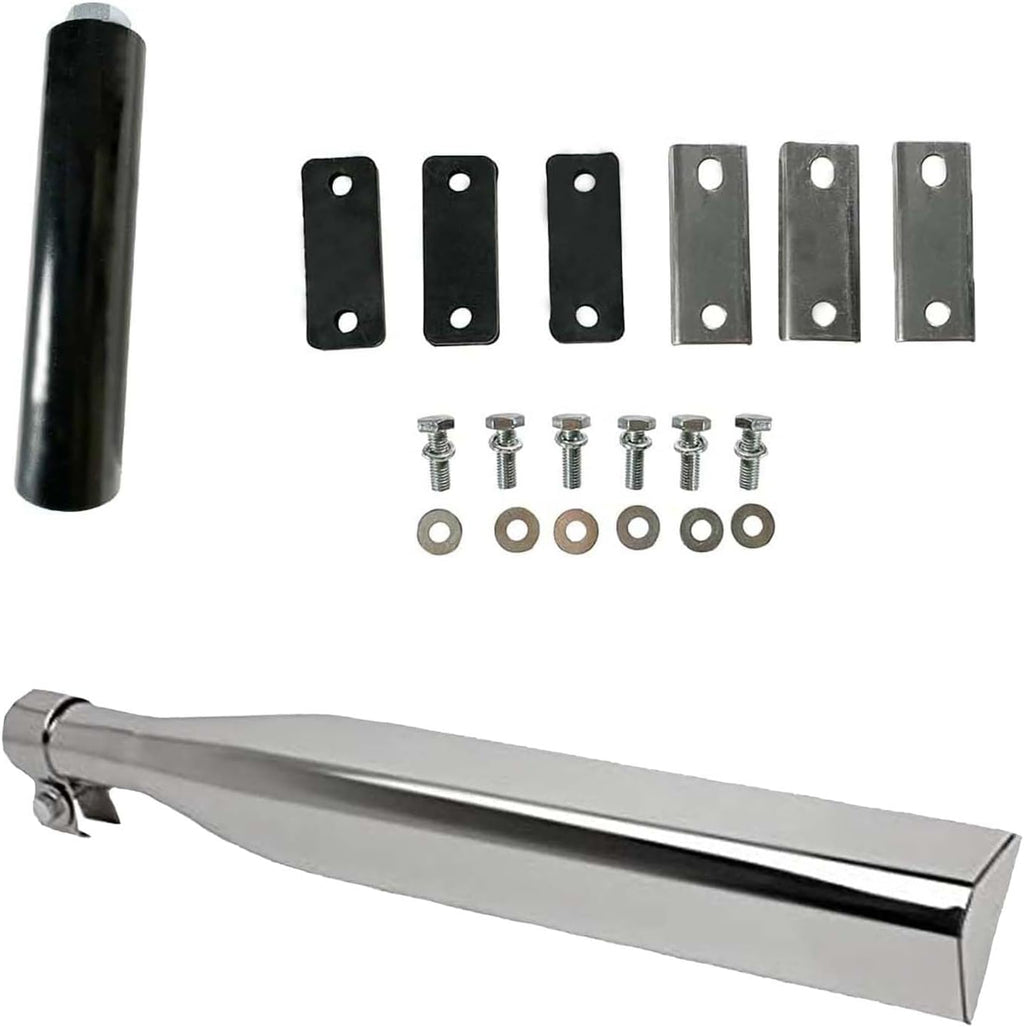 Triangle 304 Stainless Steel Quarter Fender Bracket W/Mounting Kit for Peterbilt Kenworth Freightliner,For Quarter, Single Axle, Half Tandem, and Full Tandem Fenders