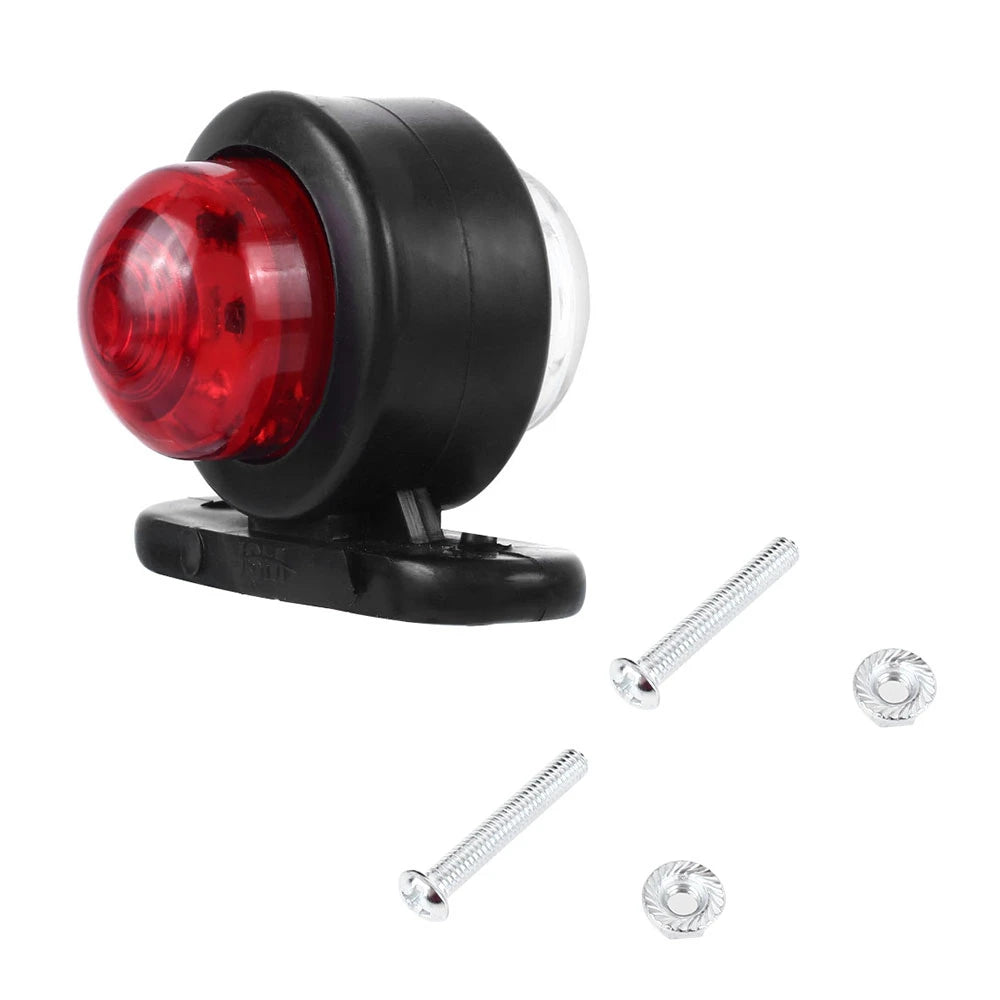 2Pcs/Set Truck Tail Lights Outline Marker LED Side Marker 24V LED Light Truck Parts Caravan Trailer Lamp LED Side Lights