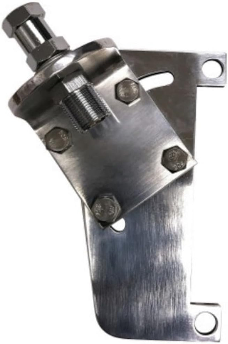 PC-A55-02 Freightliner New Cascadia P4 Mirror Base Antenna Mount, Adjustable Forward Angle Design Reduces Reflections from the Cab for Optimal Performance from All Antenna Styles