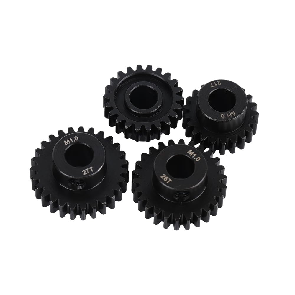 M1 Steel Motor Gears Pinion 8MM 21T 22T 26T 27T for 1/5 X-MAXX RC Model Car Buggy Truck Parts