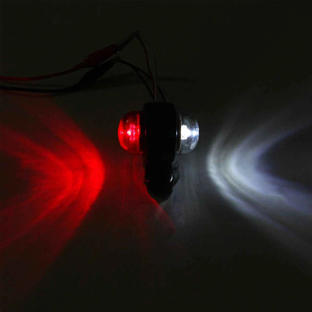 2Pcs/Set Truck Tail Lights Outline Marker LED Side Marker 24V LED Light Truck Parts Caravan Trailer Lamp LED Side Lights