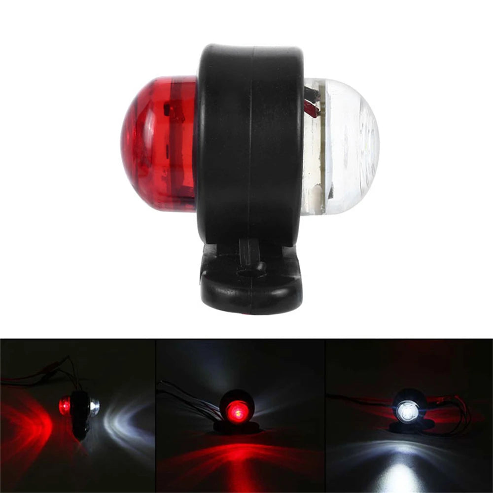 2Pcs/Set Truck Tail Lights Outline Marker LED Side Marker 24V LED Light Truck Parts Caravan Trailer Lamp LED Side Lights