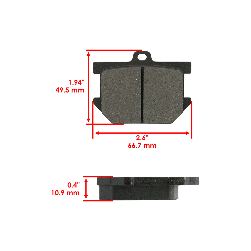 Front Brake Pads for Yamaha Sr500 1978 1979 Front Brake Pads