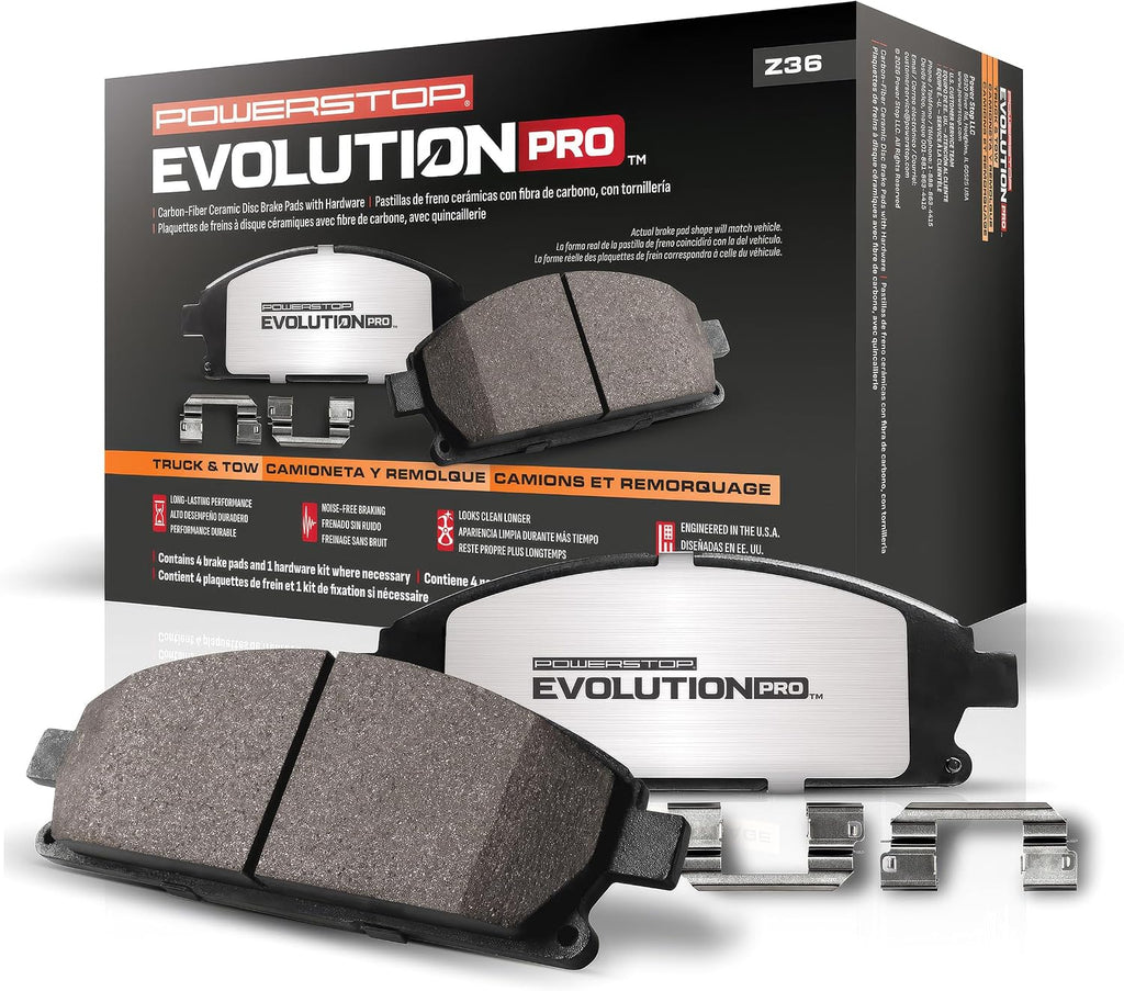 Evolution Truck & Tow Z36 Brake Pad Set Rear Z36-1602