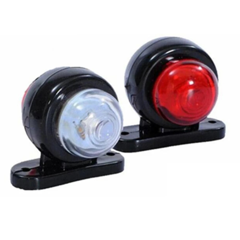 2Pcs/Set Truck Tail Lights Outline Marker LED Side Marker 24V LED Light Truck Parts Caravan Trailer Lamp LED Side Lights