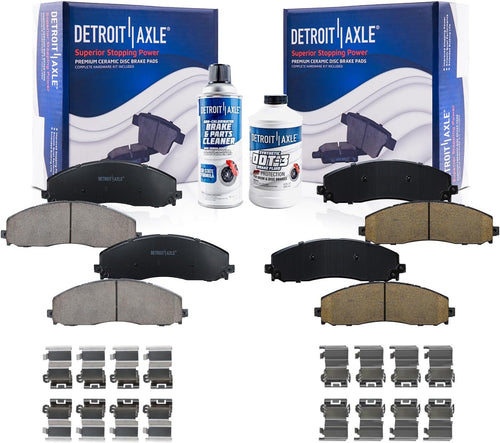 - [8 Lug] Brake Pads for 2012-2022 Ford F-250 Super Duty