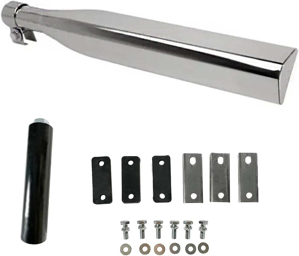 Triangle 304 Stainless Steel Quarter Fender Bracket W/Mounting Kit for Peterbilt Kenworth Freightliner,For Quarter, Single Axle, Half Tandem, and Full Tandem Fenders