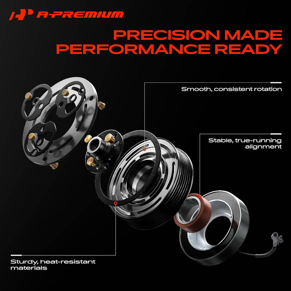 Air Conditioner AC Compressor Clutch Kit