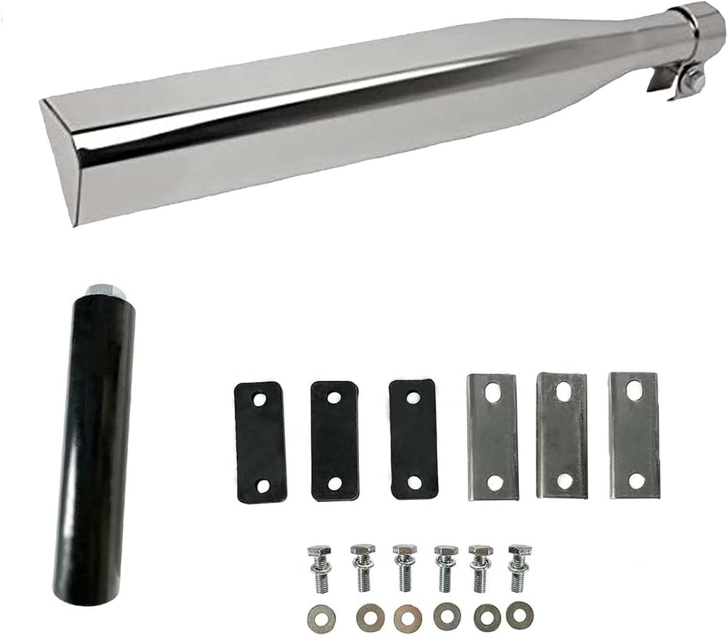 Triangle 304 Stainless Steel Quarter Fender Bracket W/Mounting Kit for Peterbilt Kenworth Freightliner,For Quarter, Single Axle, Half Tandem, and Full Tandem Fenders